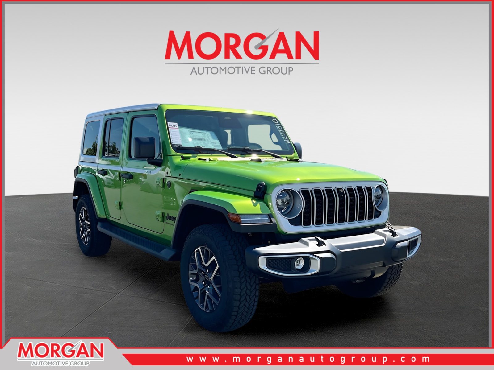 New 2026 Jeep Wrangler Sahara 4D Sport Utility in #W297310