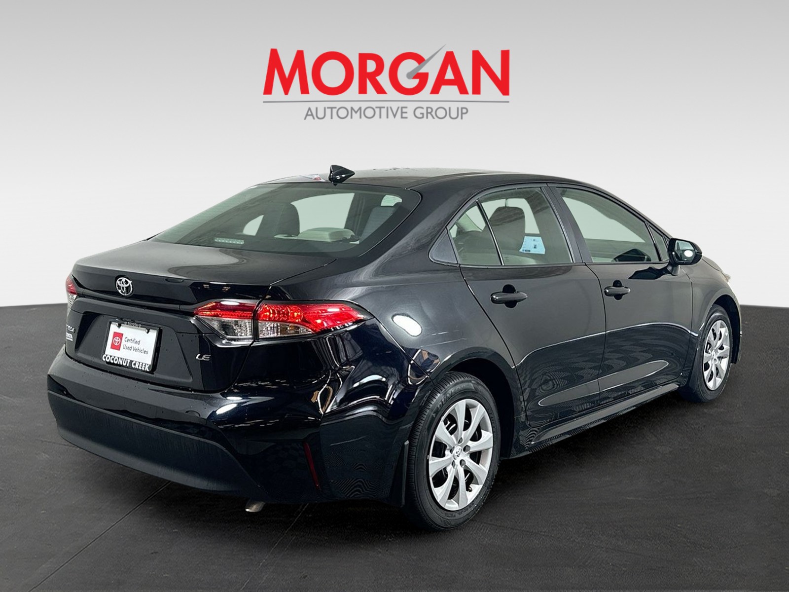 Certified Used 2026 Midnight Black Metallic Toyota LE image 3