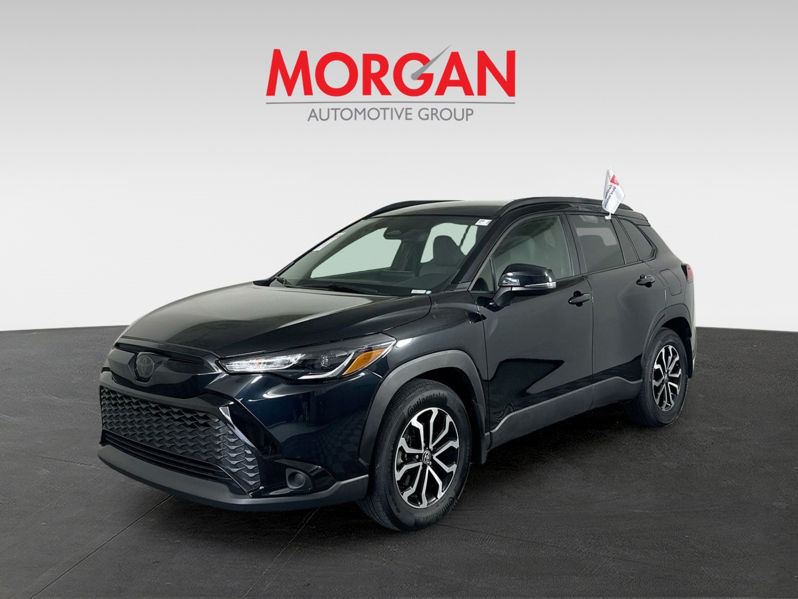 Certified Used 2025 Jet Black Toyota Hybrid SE image 7