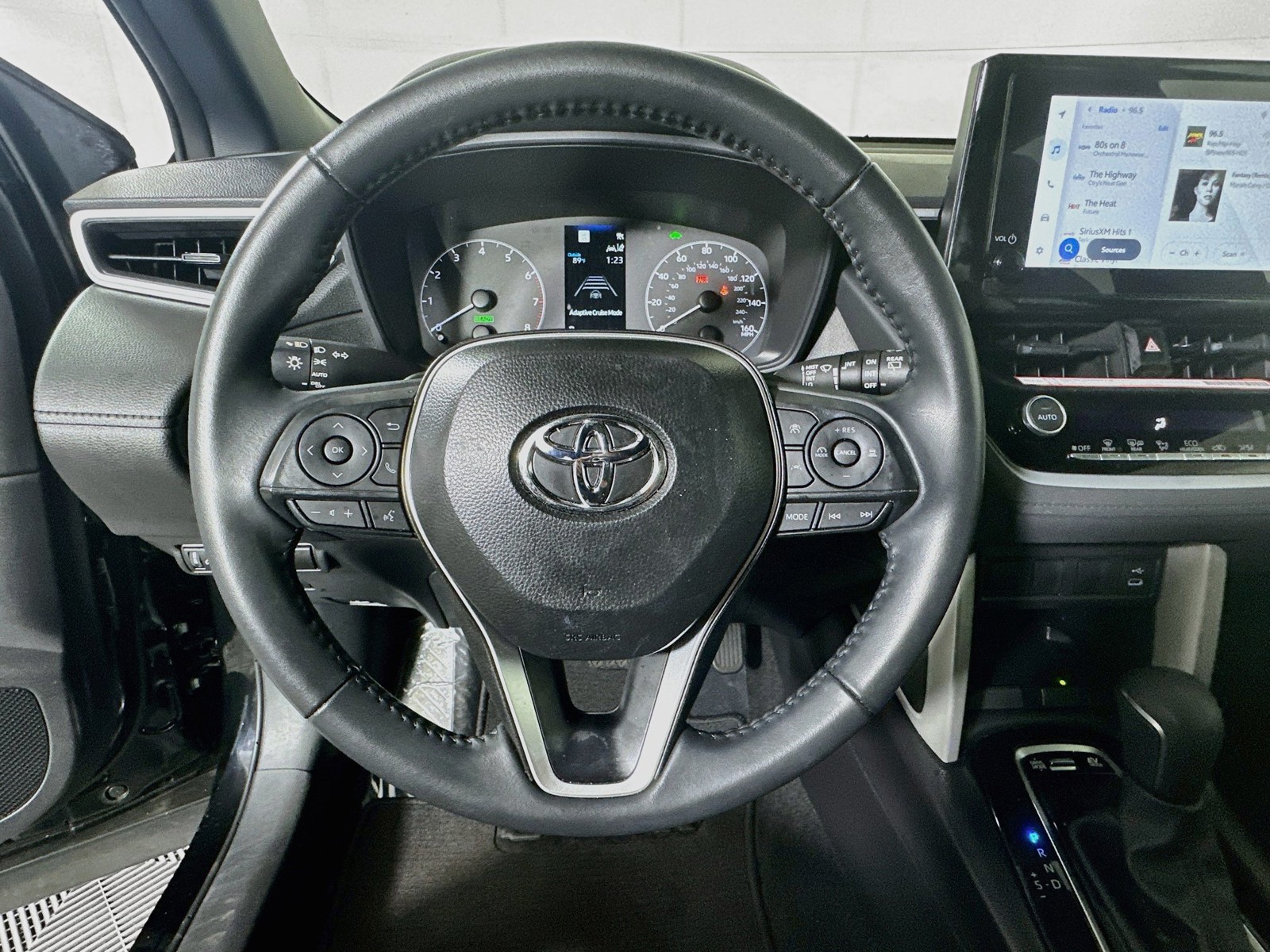 Certified Used 2025 Jet Black Toyota Hybrid SE image 15