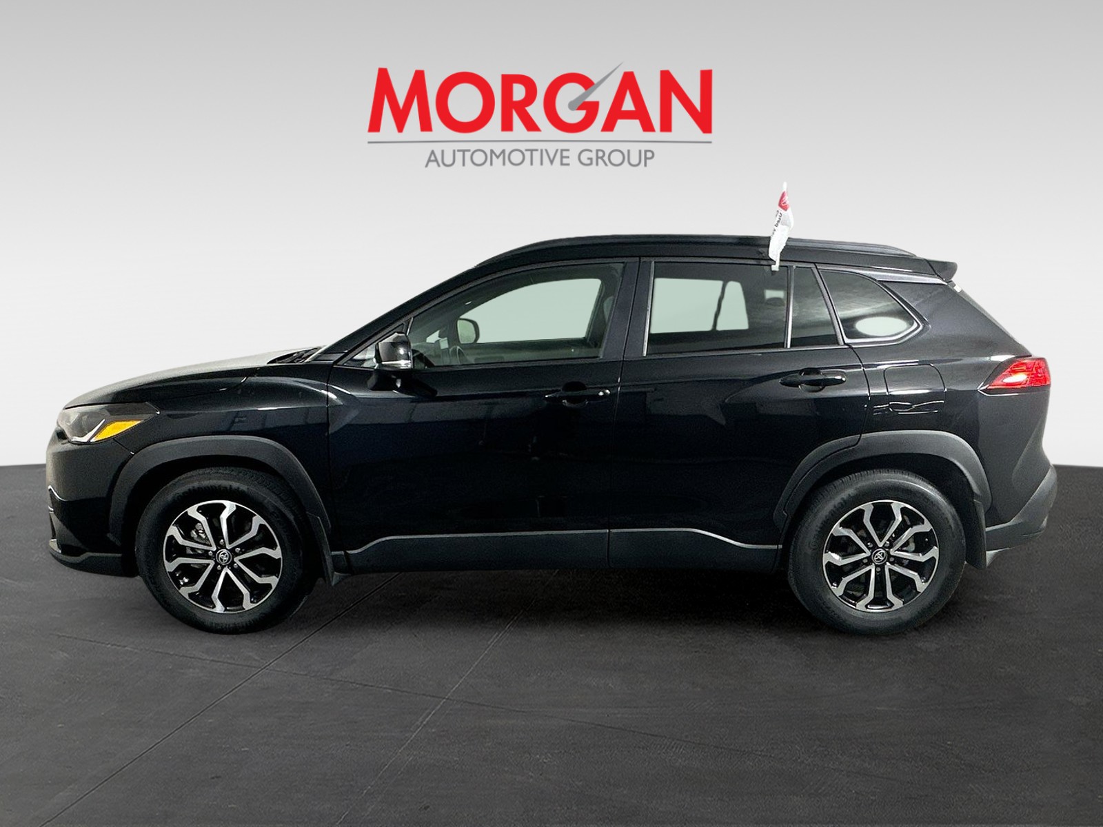 Certified Used 2025 Jet Black Toyota Hybrid SE image 6
