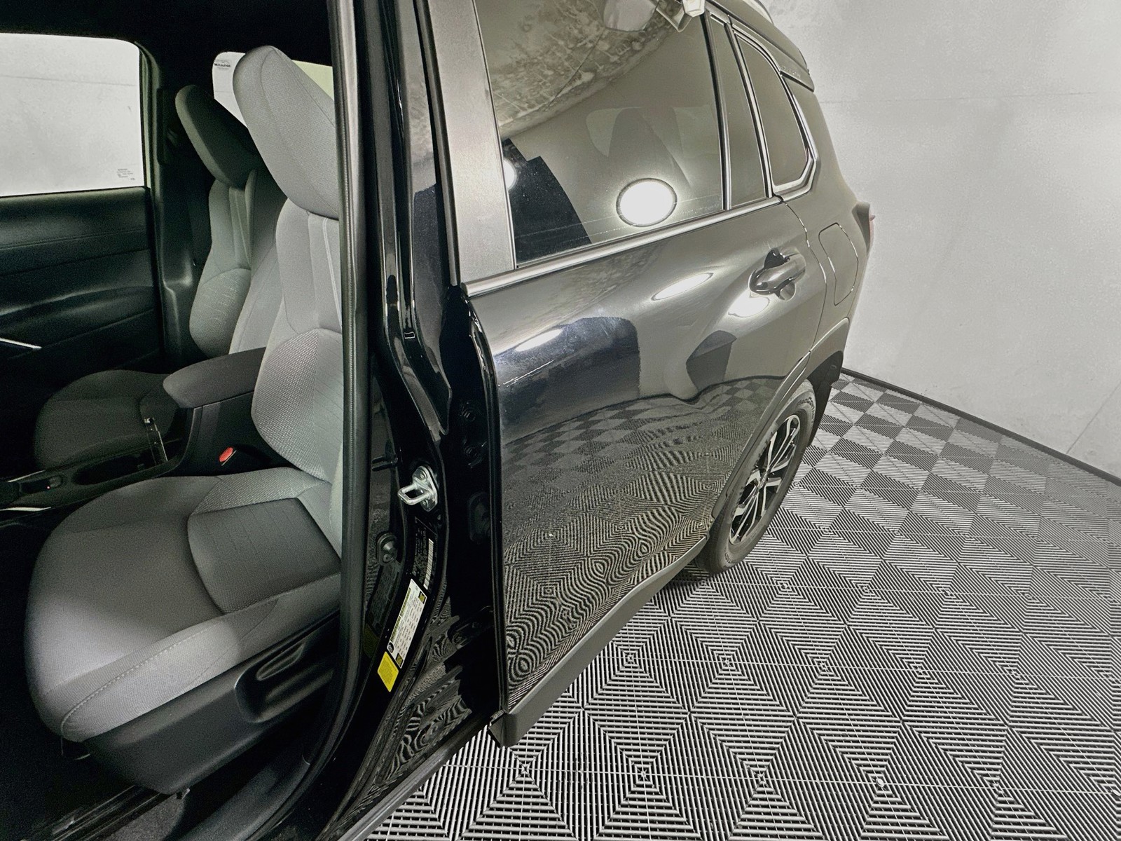 Certified Used 2025 Jet Black Toyota Hybrid SE image 12