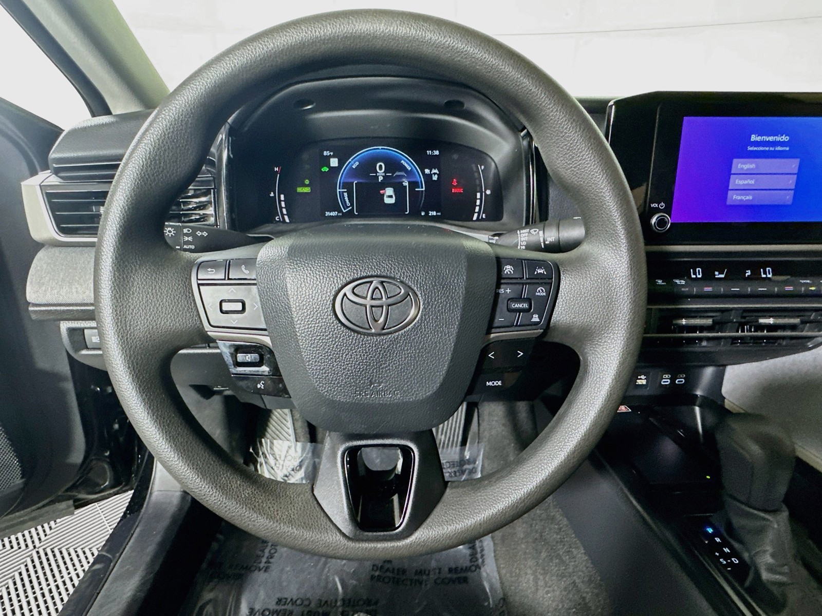 Used 2025 Midnight Black Metallic Toyota LE image 15