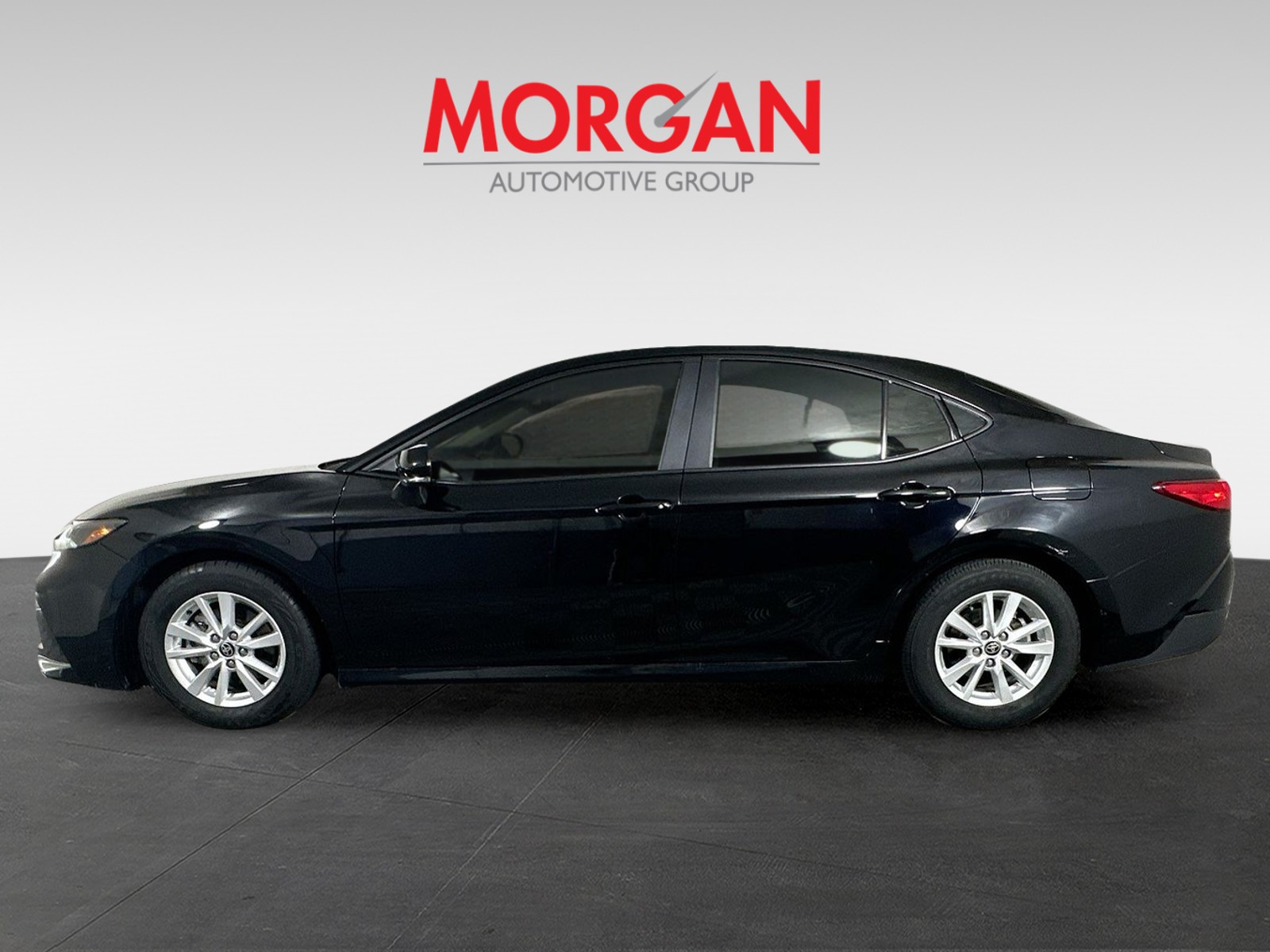 Used 2025 Midnight Black Metallic Toyota LE image 6