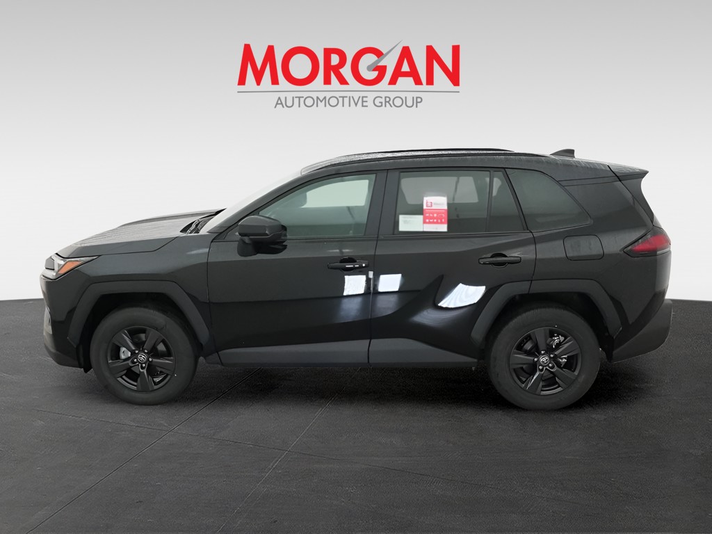 New 2026 Midnight Black Metallic Toyota LE image 3