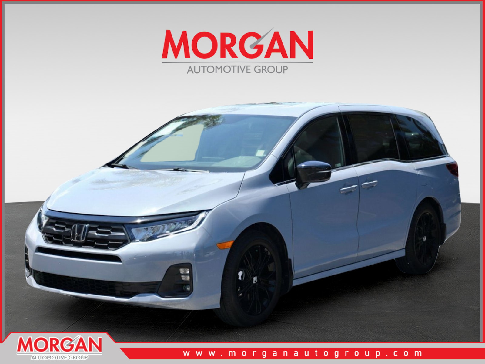 2026 Honda Odyssey Sport-L in Sonic Gray Pearl — front three-quarter view