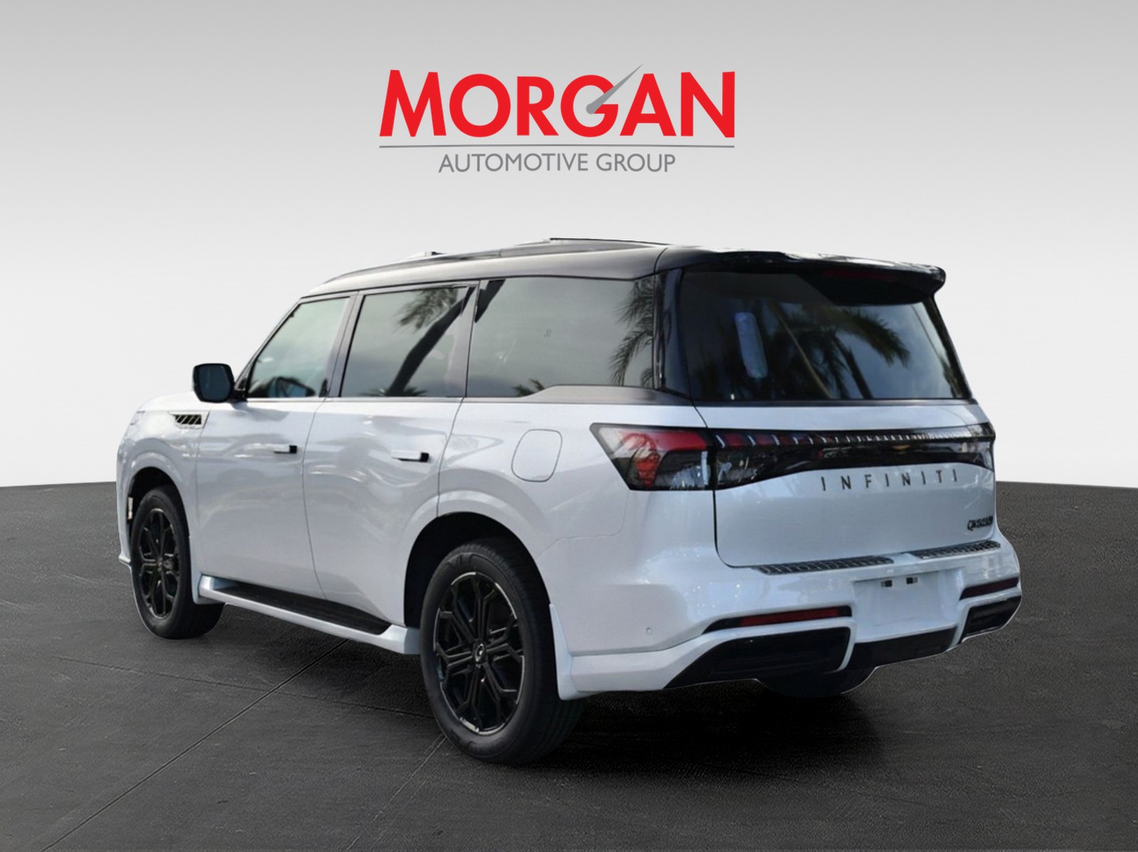 New 2026 Radiant White/Black Obsidian INFINITI SPORT image 6