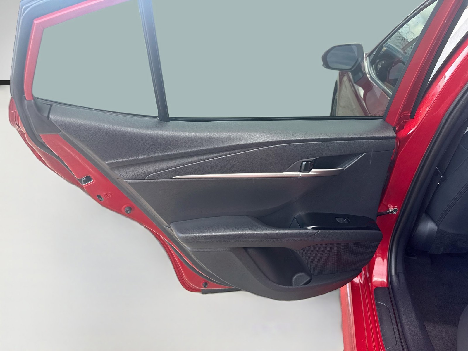 Used 2025 Supersonic Red Toyota SE image 25