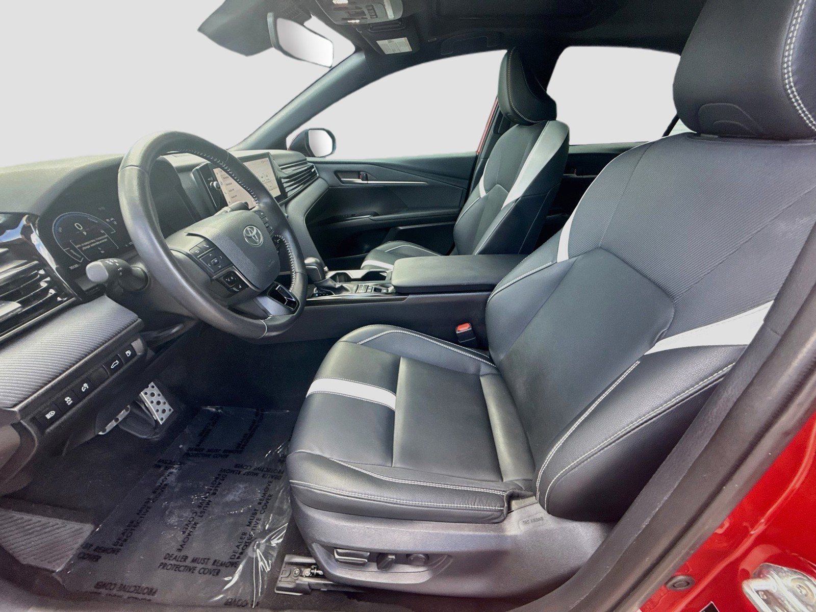 Used 2025 Supersonic Red Toyota SE image 18