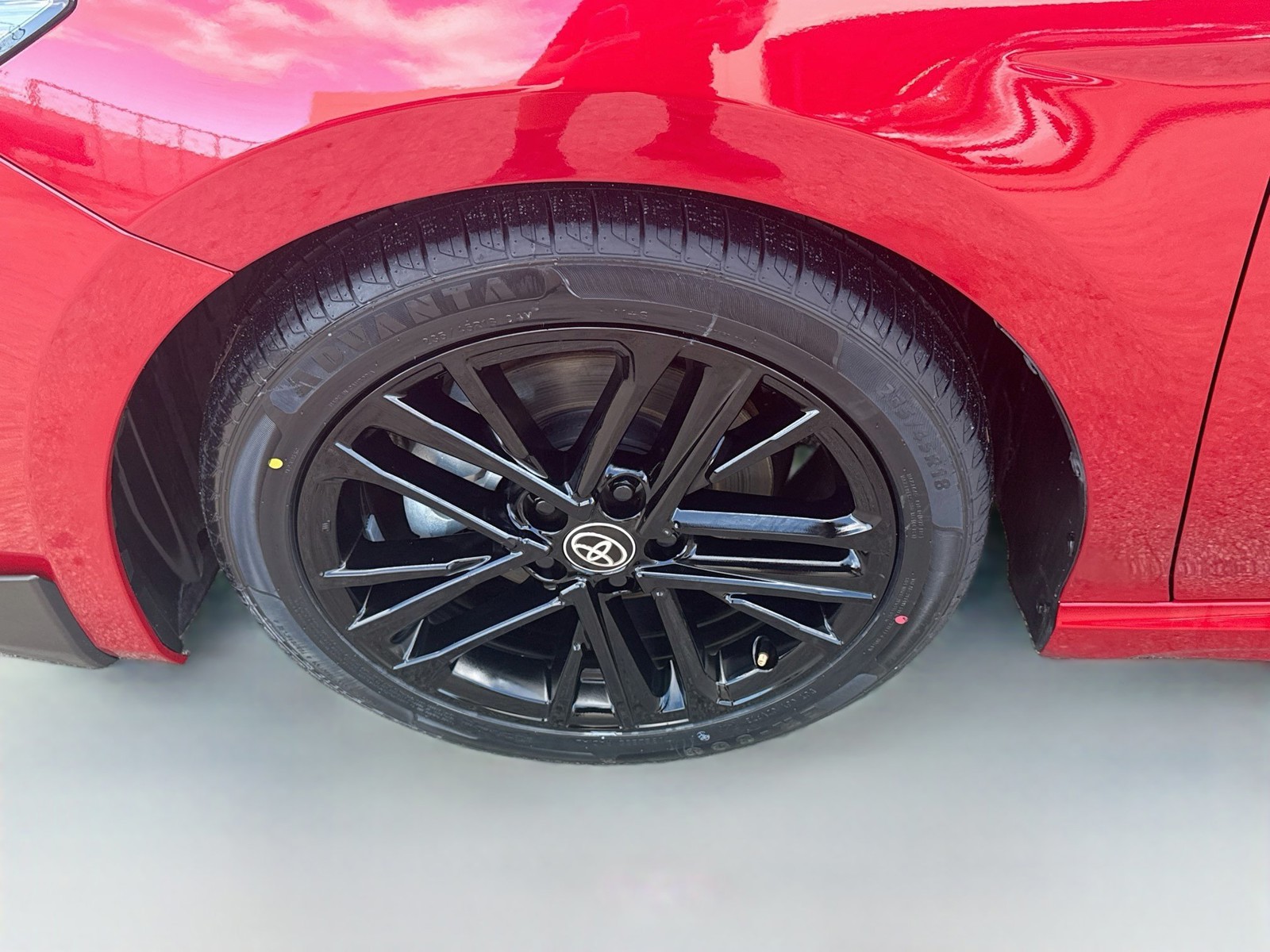 Used 2025 Supersonic Red Toyota SE image 36