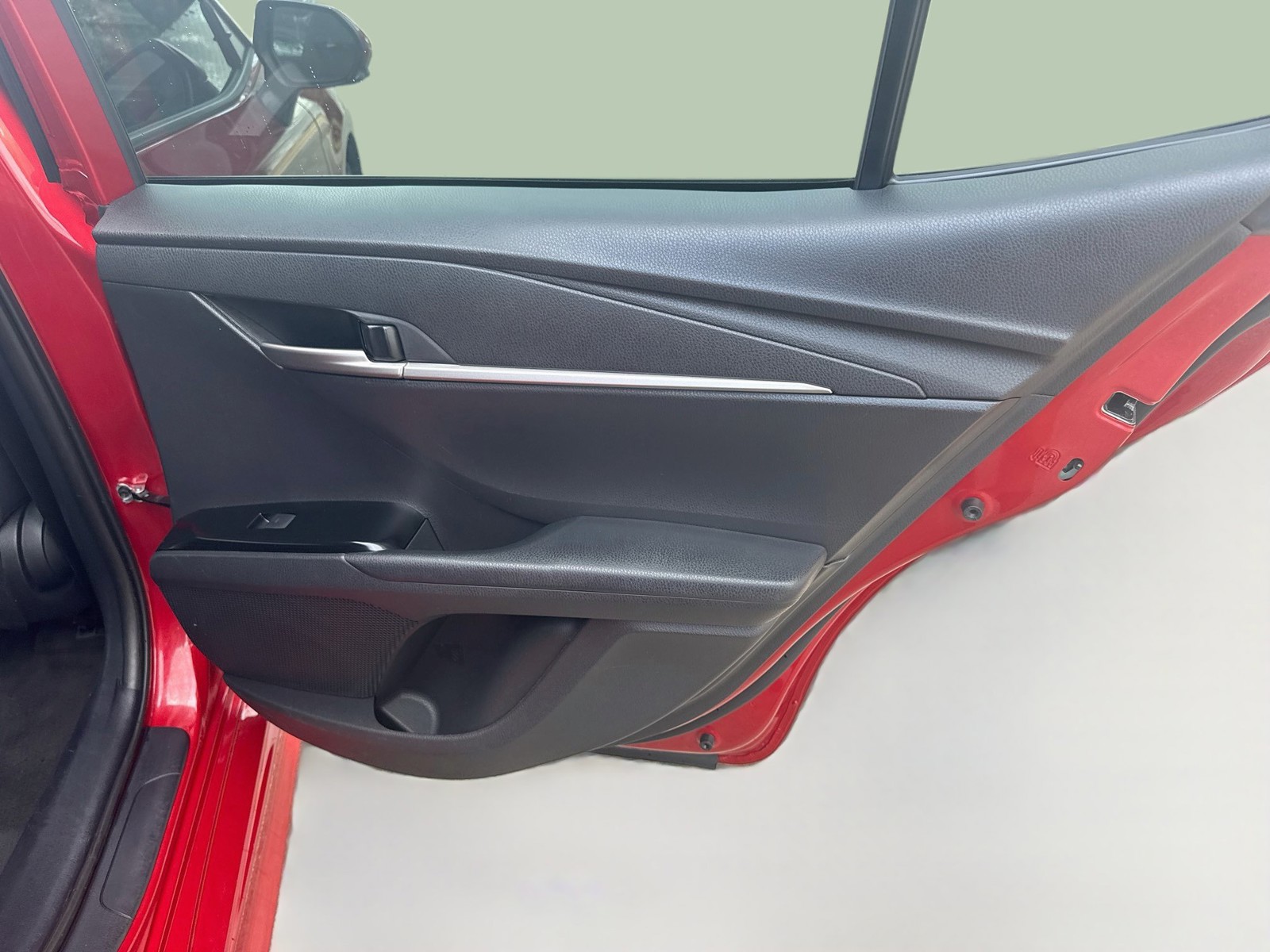 Used 2025 Supersonic Red Toyota SE image 30