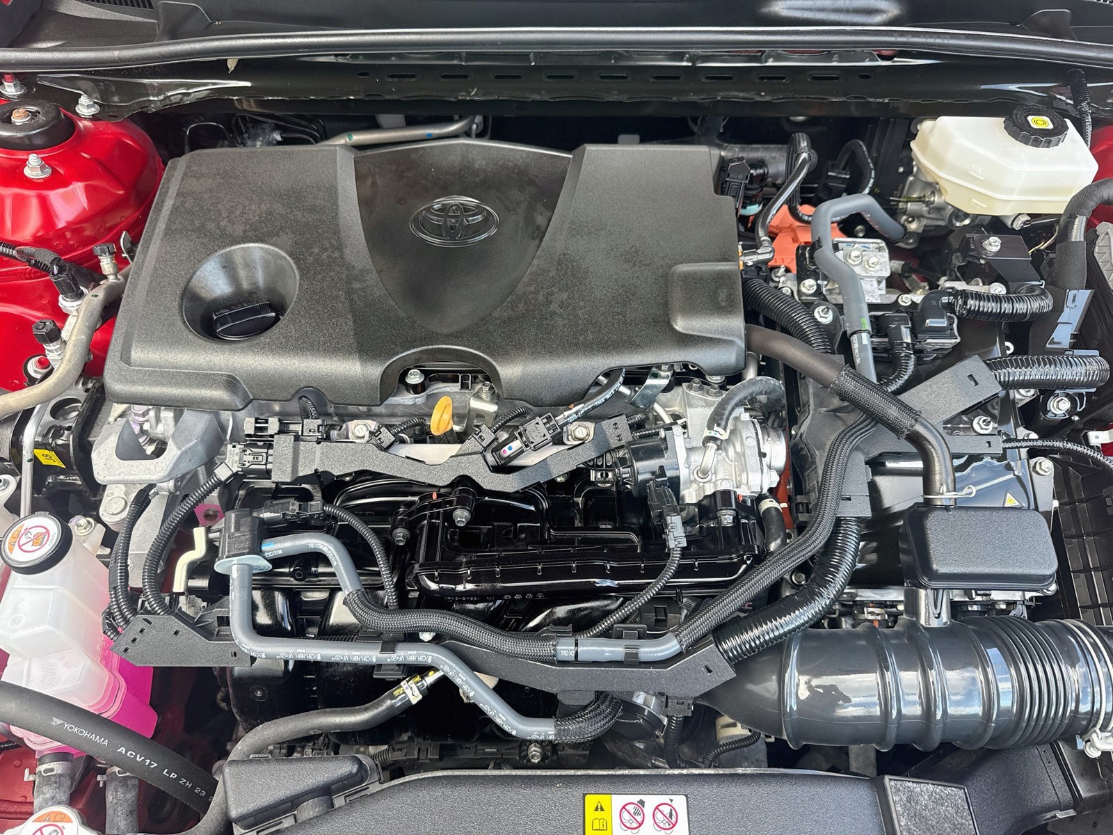 Used 2025 Supersonic Red Toyota SE image 35
