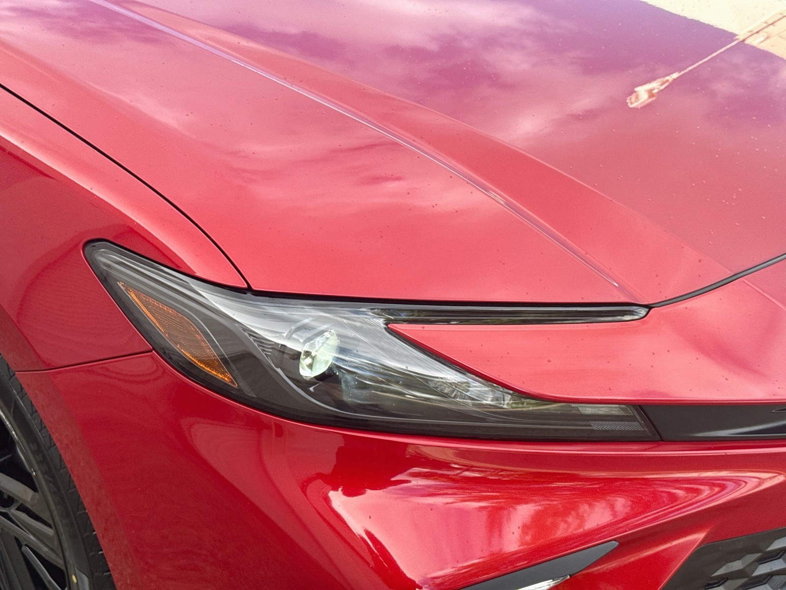 Used 2025 Supersonic Red Toyota SE image 34