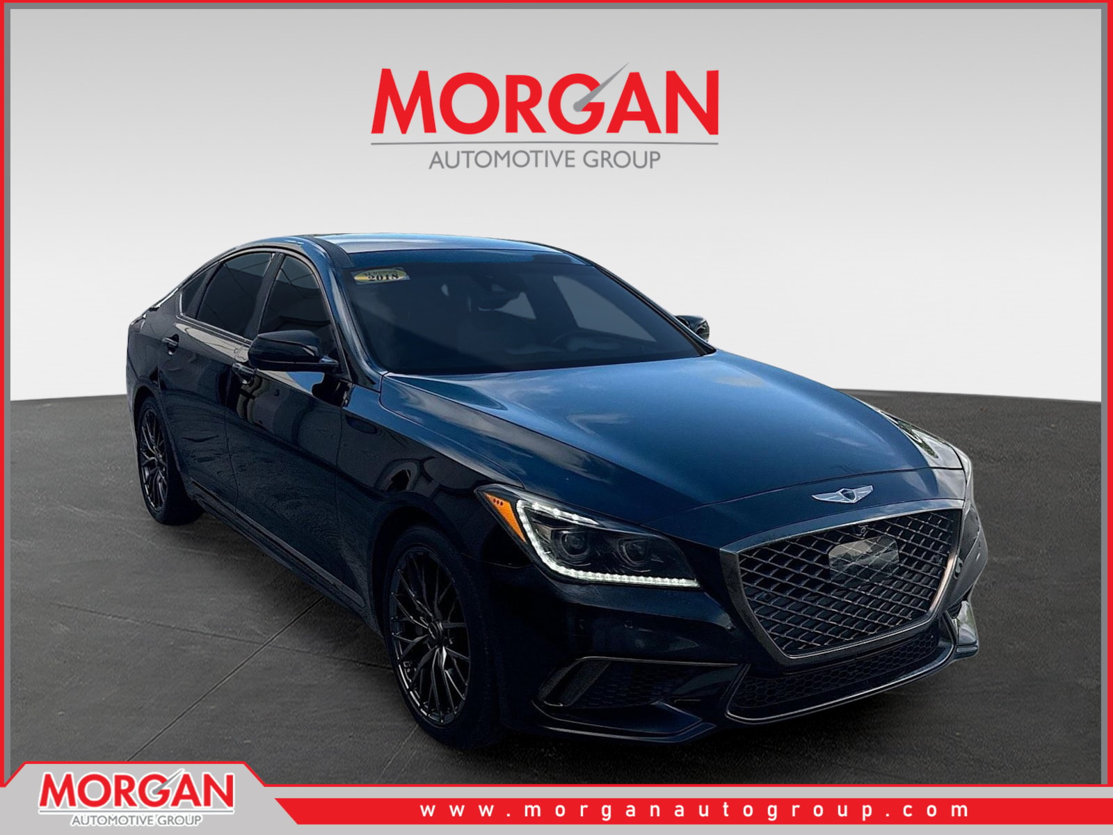 GENESIS2018　GAMECHANGERコンプリート Pre-Owned 2018 Genesis G80 3.3T Sport 4dr Car in #E014843B
