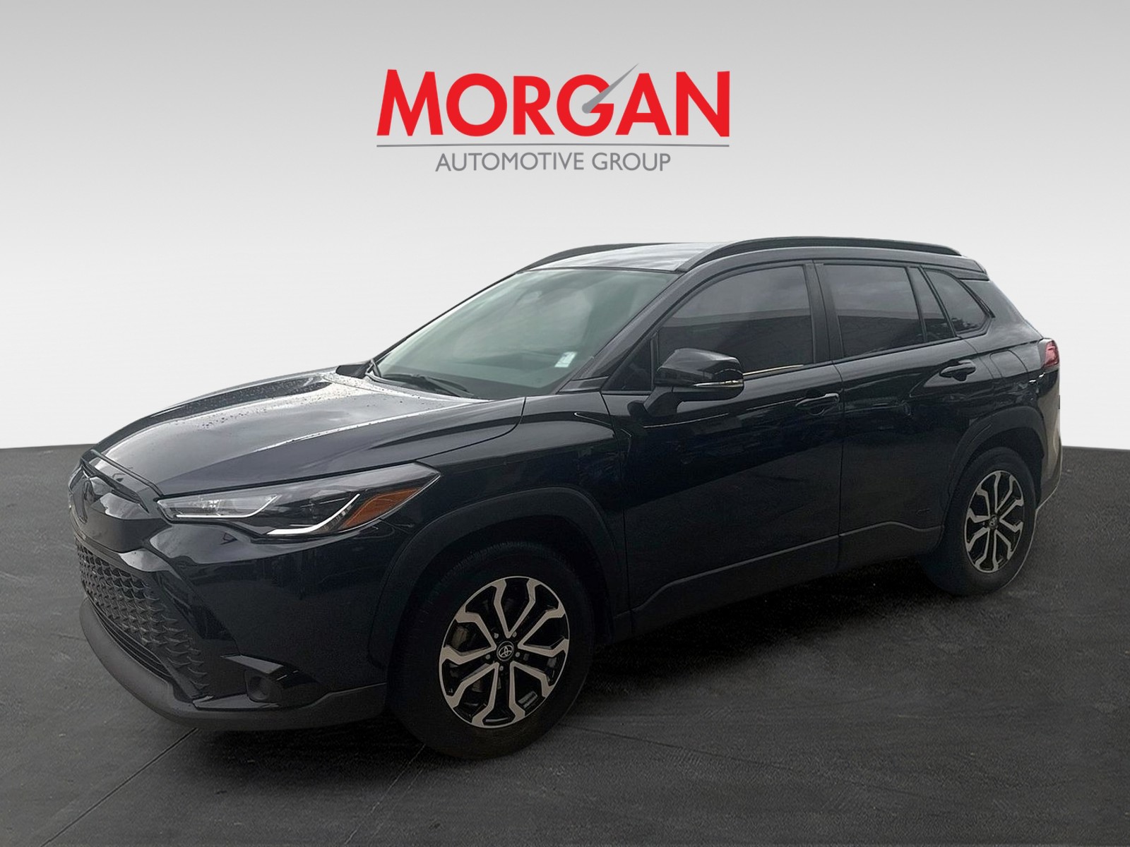 Used 2023 Jet Black Toyota Hybrid SE image 3