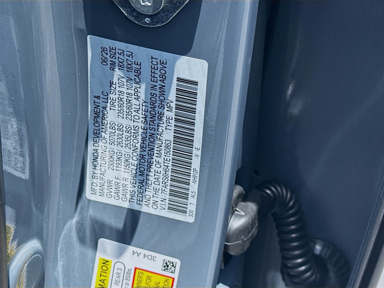 New 2026 Urban Gray Pearl Honda TrailSport image 27