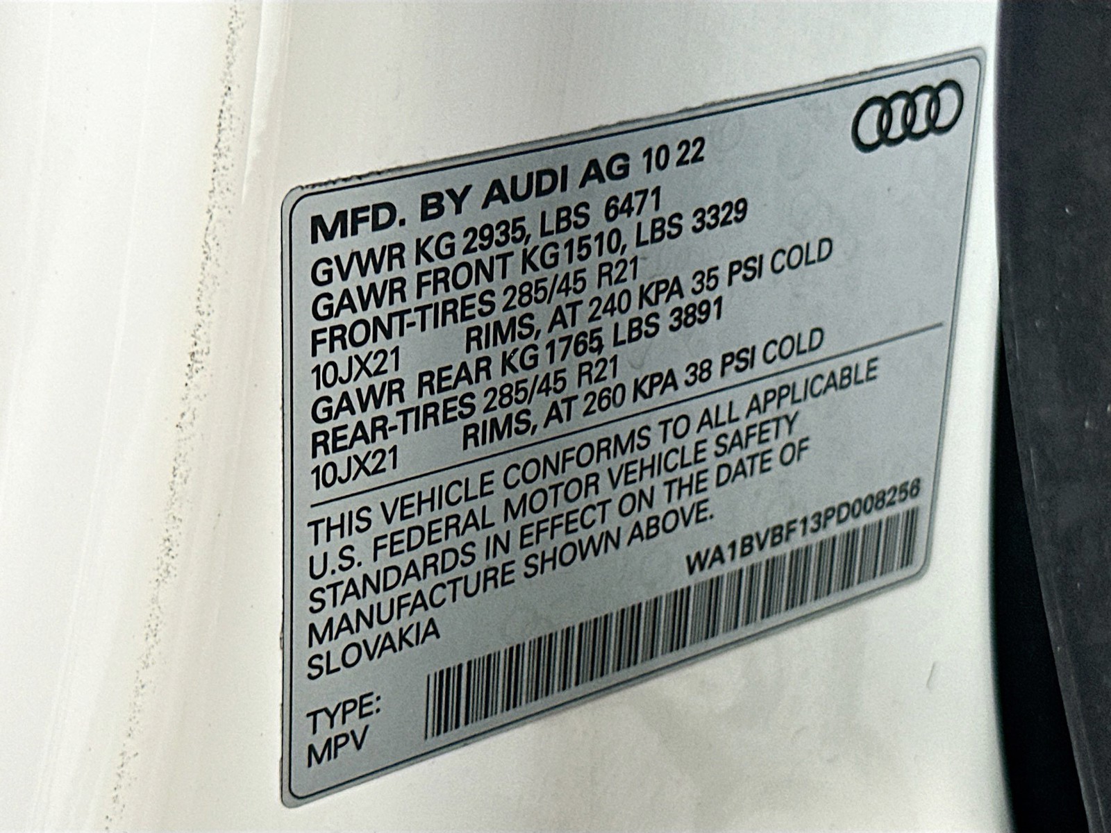 Used 2023 White Audi 55 Premium Plus image 36