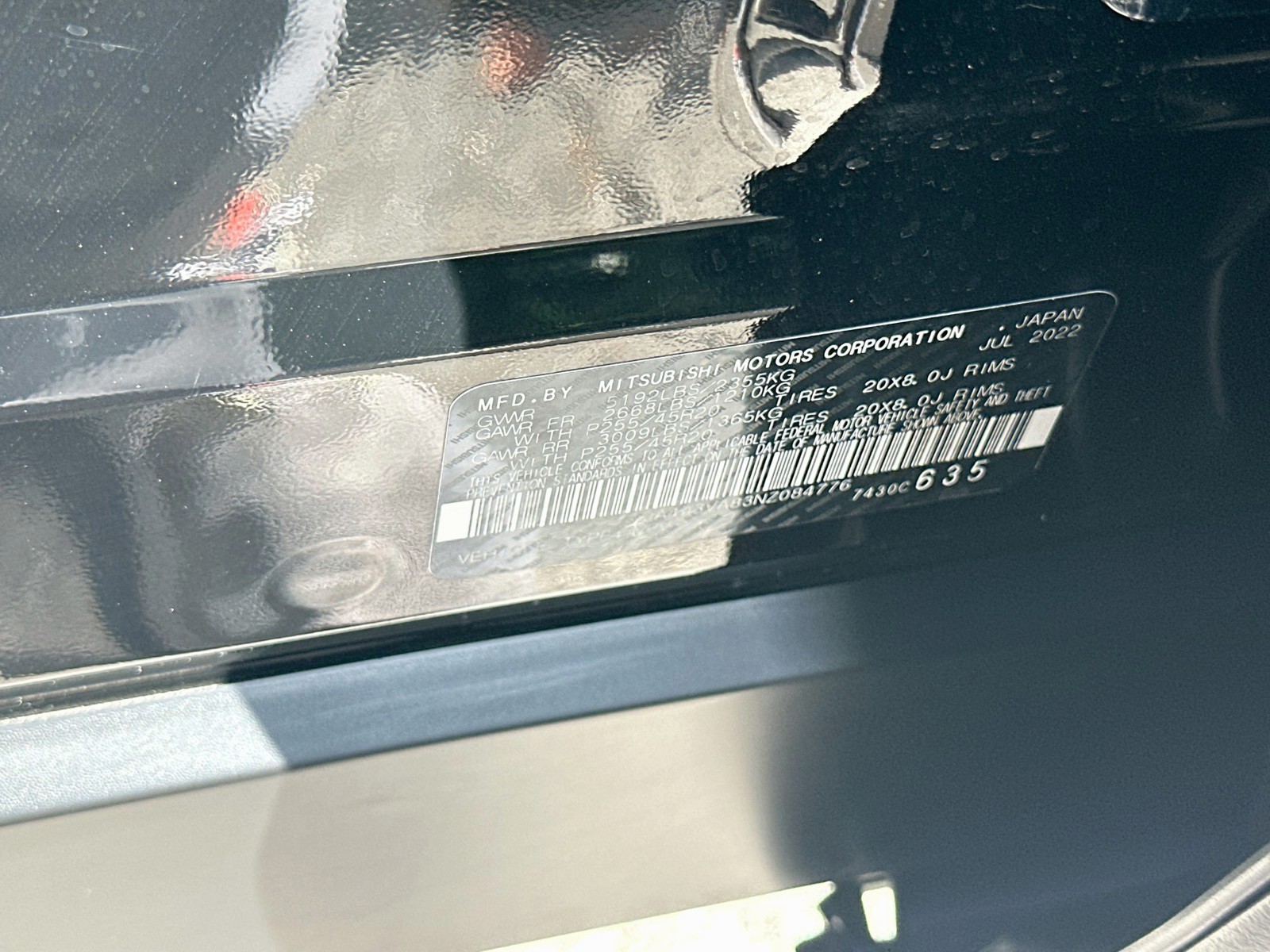 Used 2022 Black Mitsubishi SEL image 32