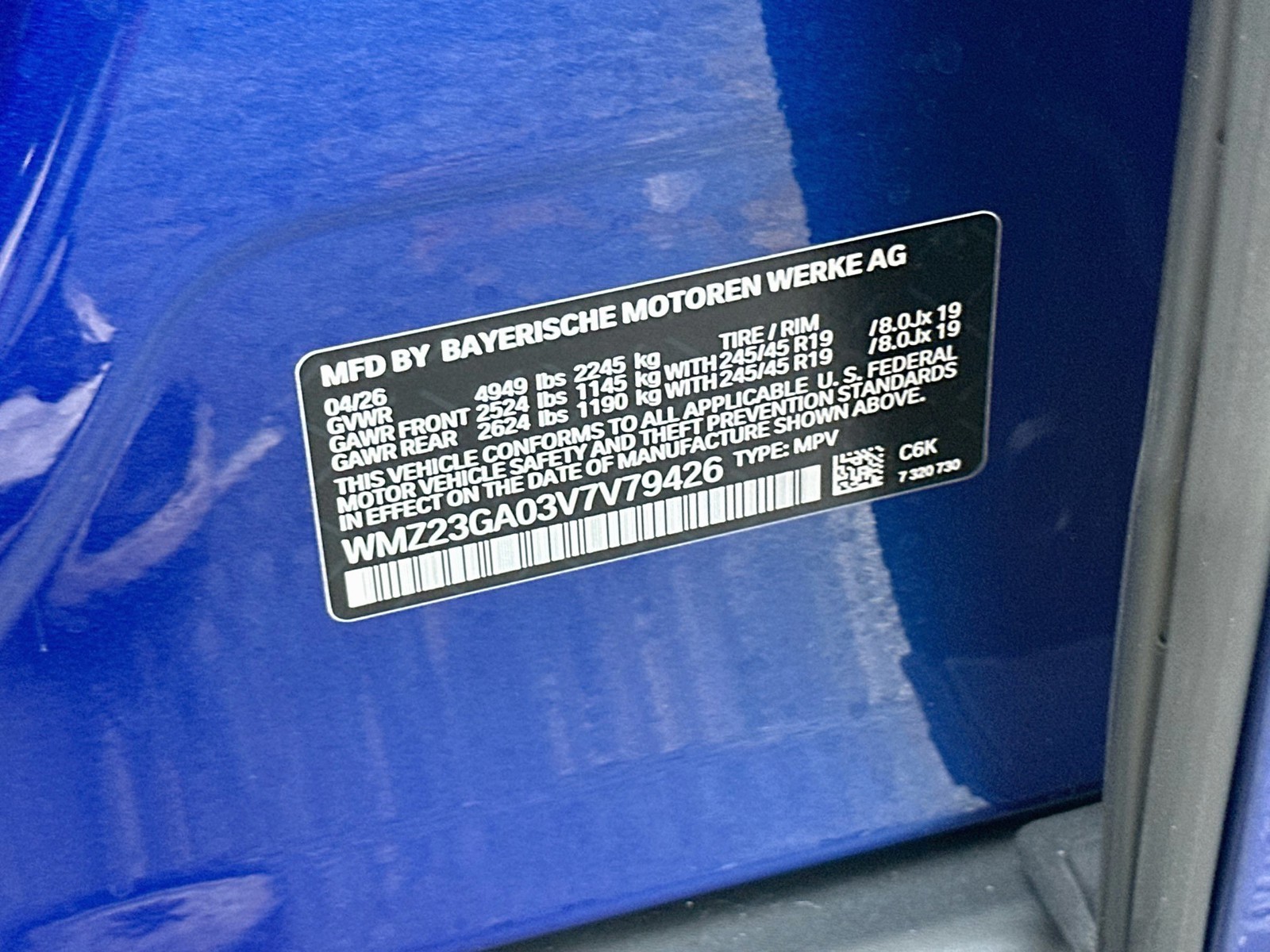 New 2027 Blue MINI Base image 26