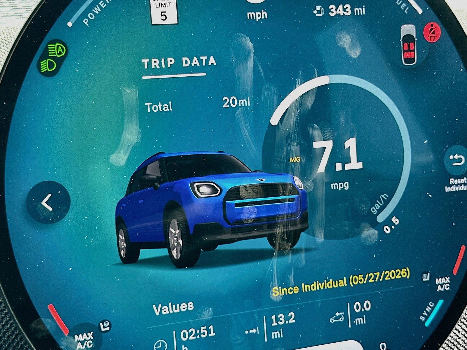 New 2027 Blue MINI Base image 7