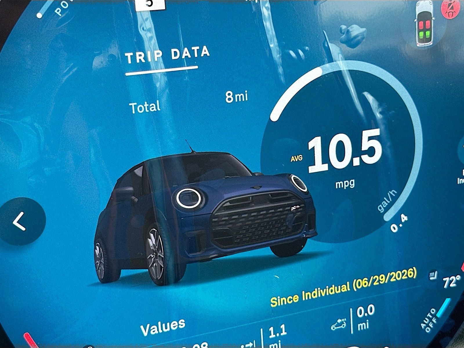 New 2026 Blue MINI Iconic image 8