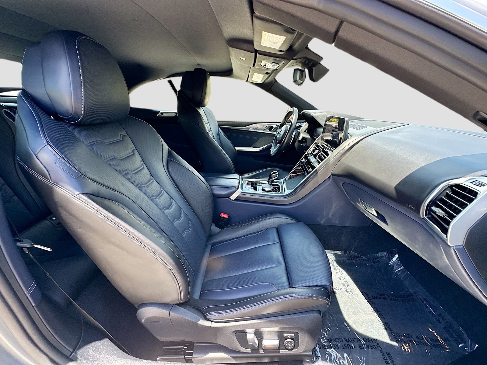 Used 2023 Frozen Pure Grey Metallic BMW M850i xDrive image 25