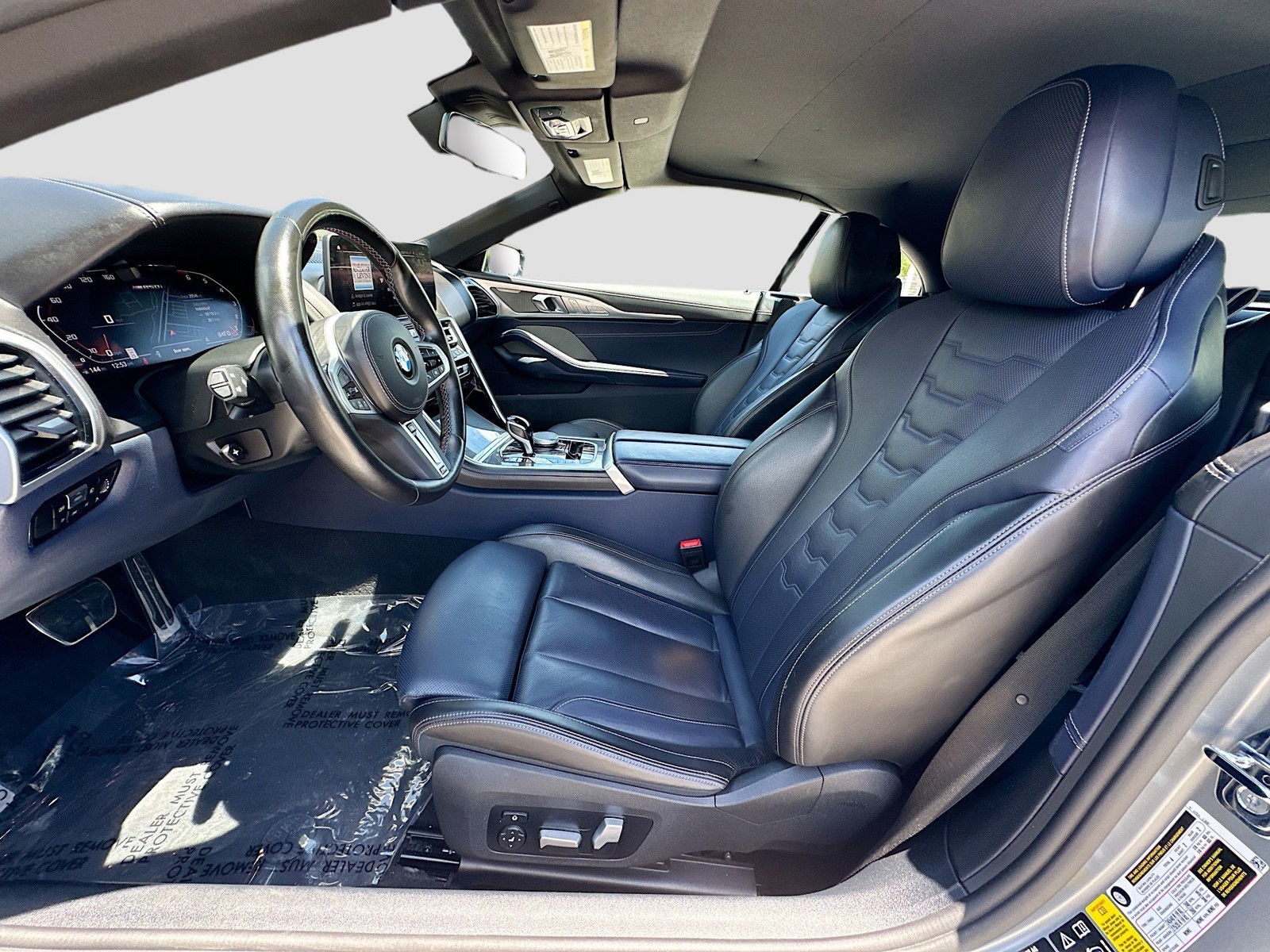 Used 2023 Frozen Pure Grey Metallic BMW M850i xDrive image 18