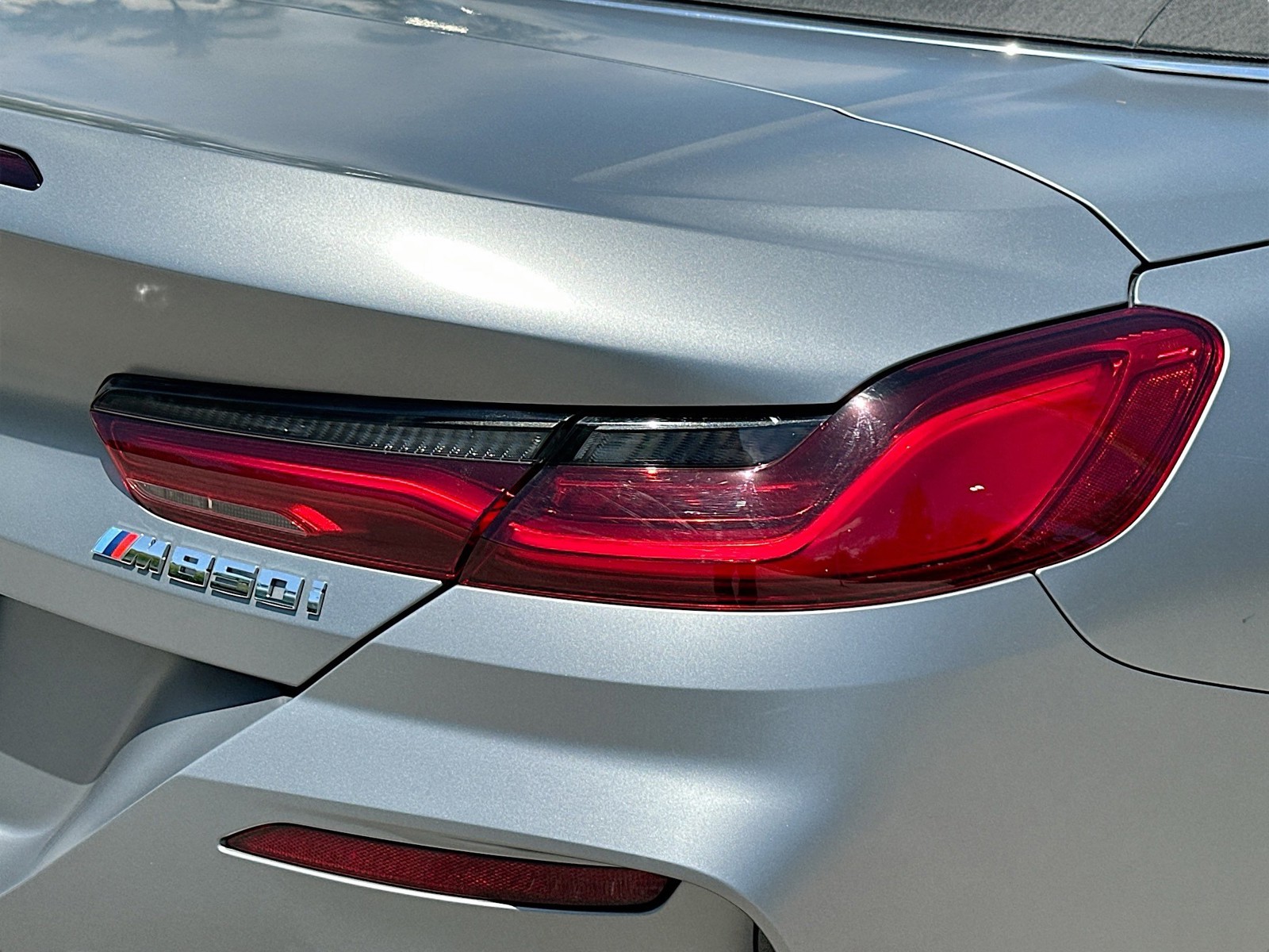 Used 2023 Frozen Pure Grey Metallic BMW M850i xDrive image 23