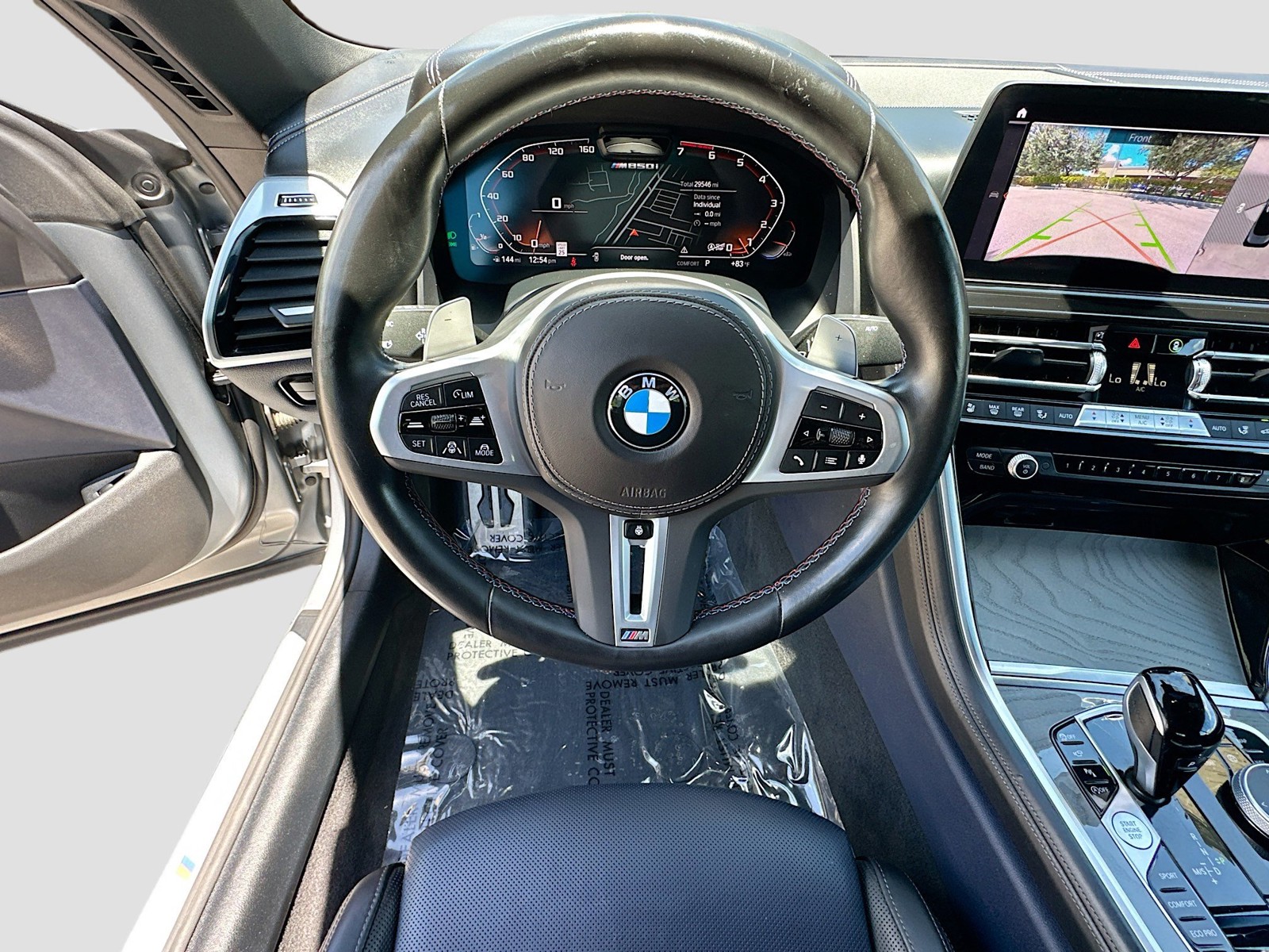 Used 2023 Frozen Pure Grey Metallic BMW M850i xDrive image 19