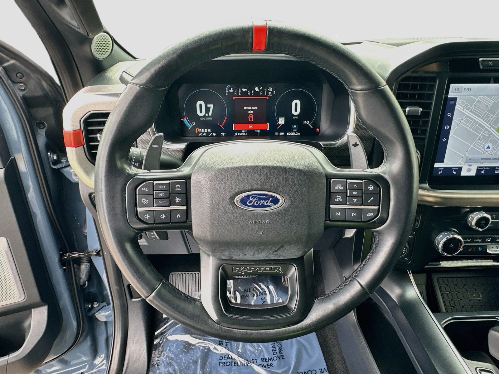 Used 2023 Azure Gray Metallic Ford Raptor image 11