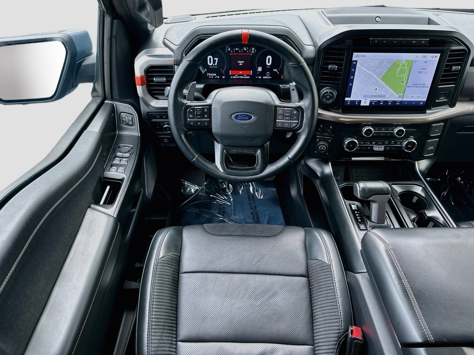 Used 2023 Azure Gray Metallic Ford Raptor image 22