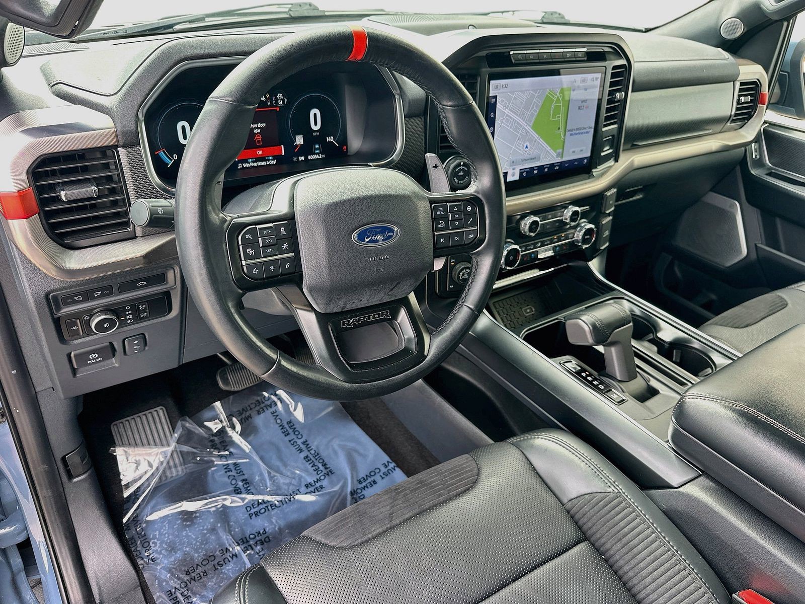 Used 2023 Azure Gray Metallic Ford Raptor image 9