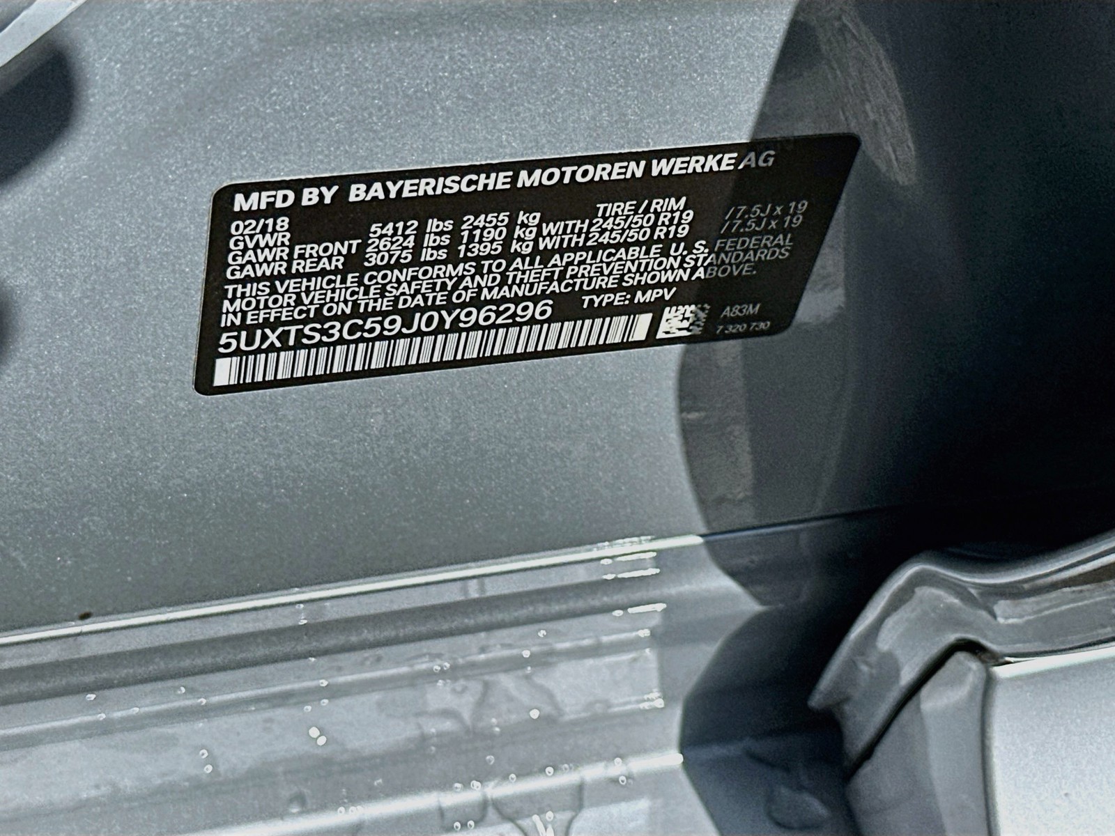Used 2018 Glacier Silver Metallic BMW M40i image 36