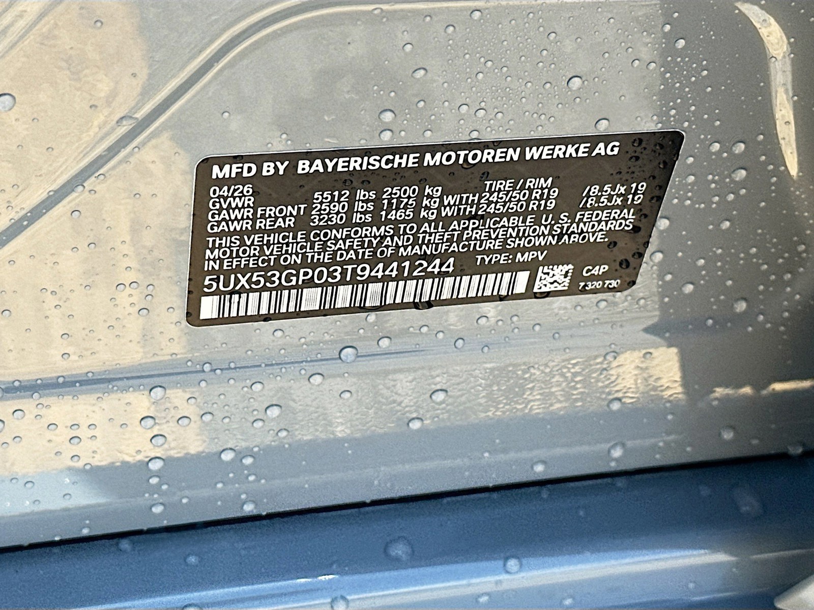 New 2026 Brooklyn Grey Metallic BMW 30 xDrive image 25