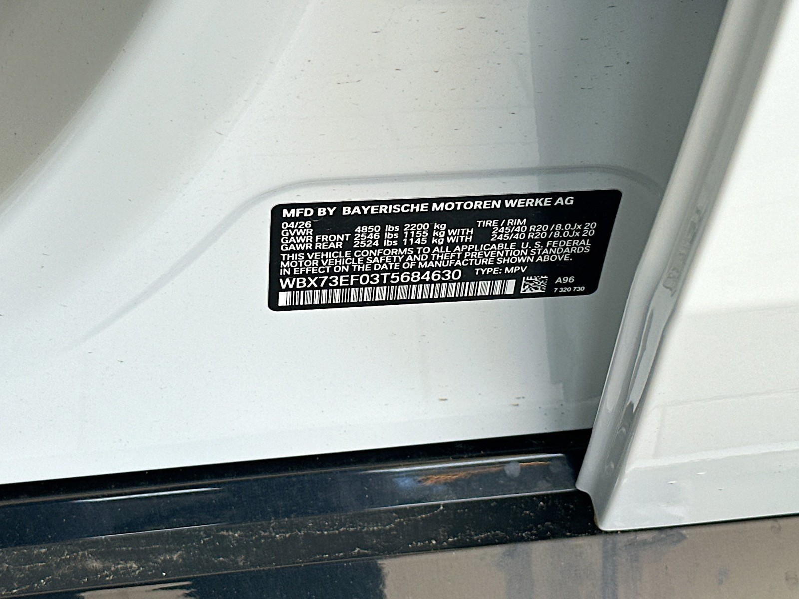 New 2026 Mineral White Metallic BMW xDrive28i image 25