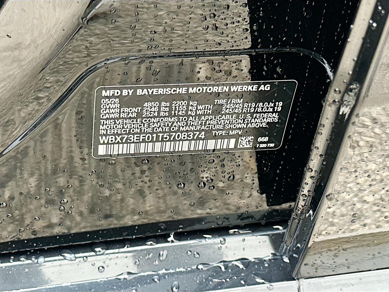 New 2026 Jet Black BMW xDrive28i image 24