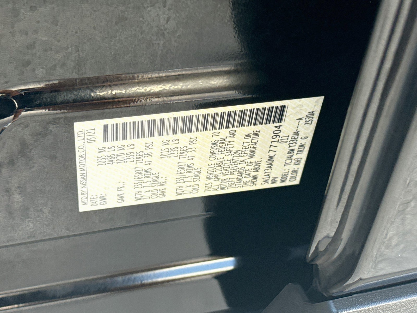 Used 2021 Super Black Nissan S image 35