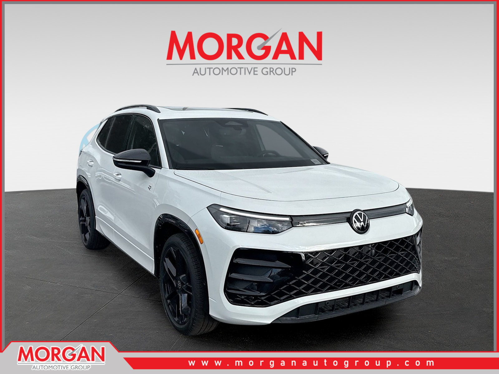 2026 Volkswagen Tiguan SE R-Line Black — front three-quarter view