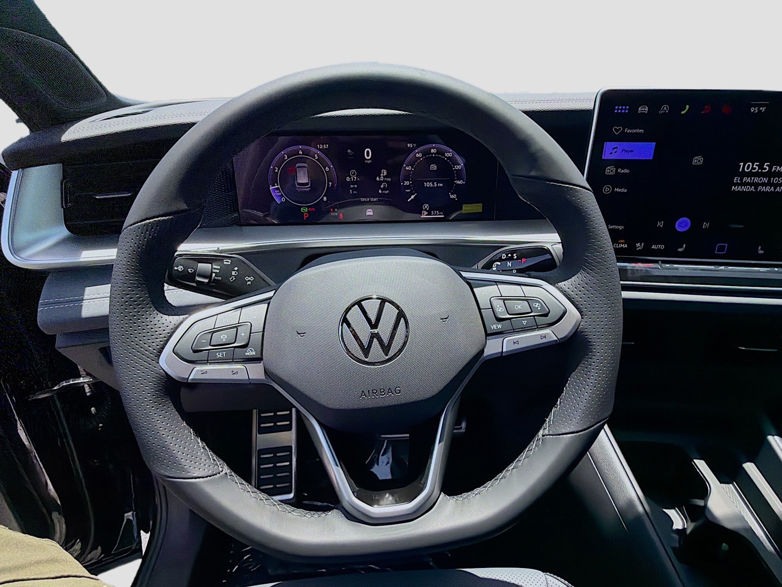 New 2026 Black Volkswagen SE R-Line Black image 10