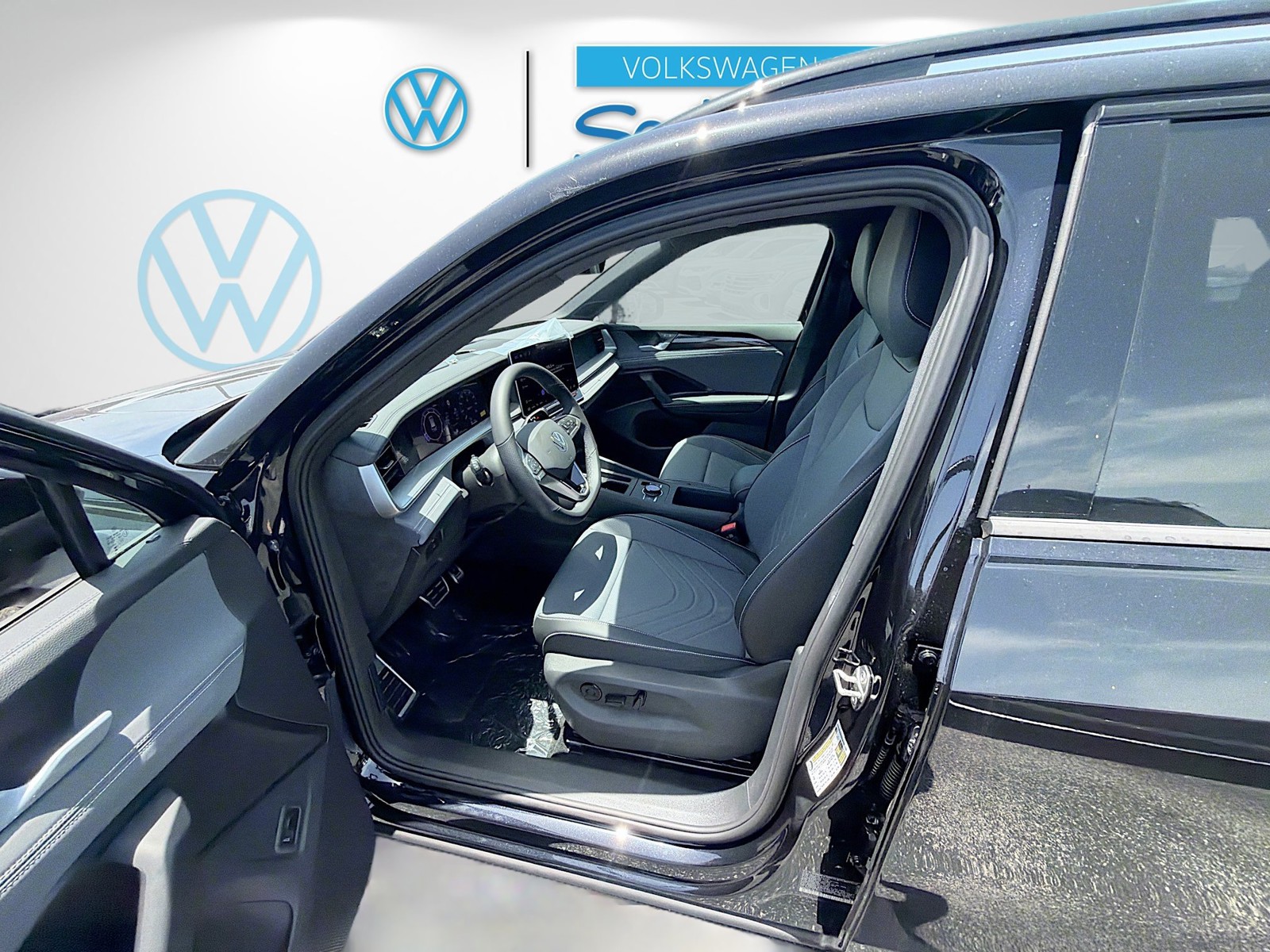 New 2026 Black Volkswagen SE R-Line Black image 16