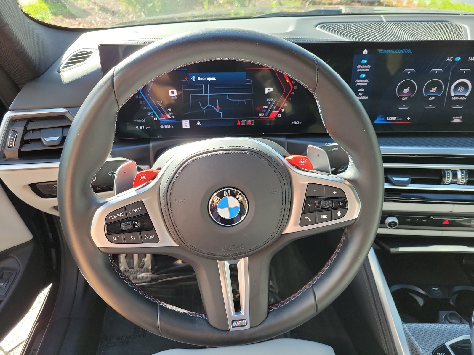 Used 2024 Tanzanite Blue II Metallic BMW Competition image 17