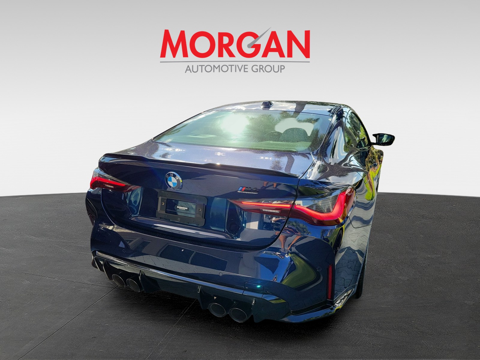 Used 2024 Tanzanite Blue II Metallic BMW Competition image 4