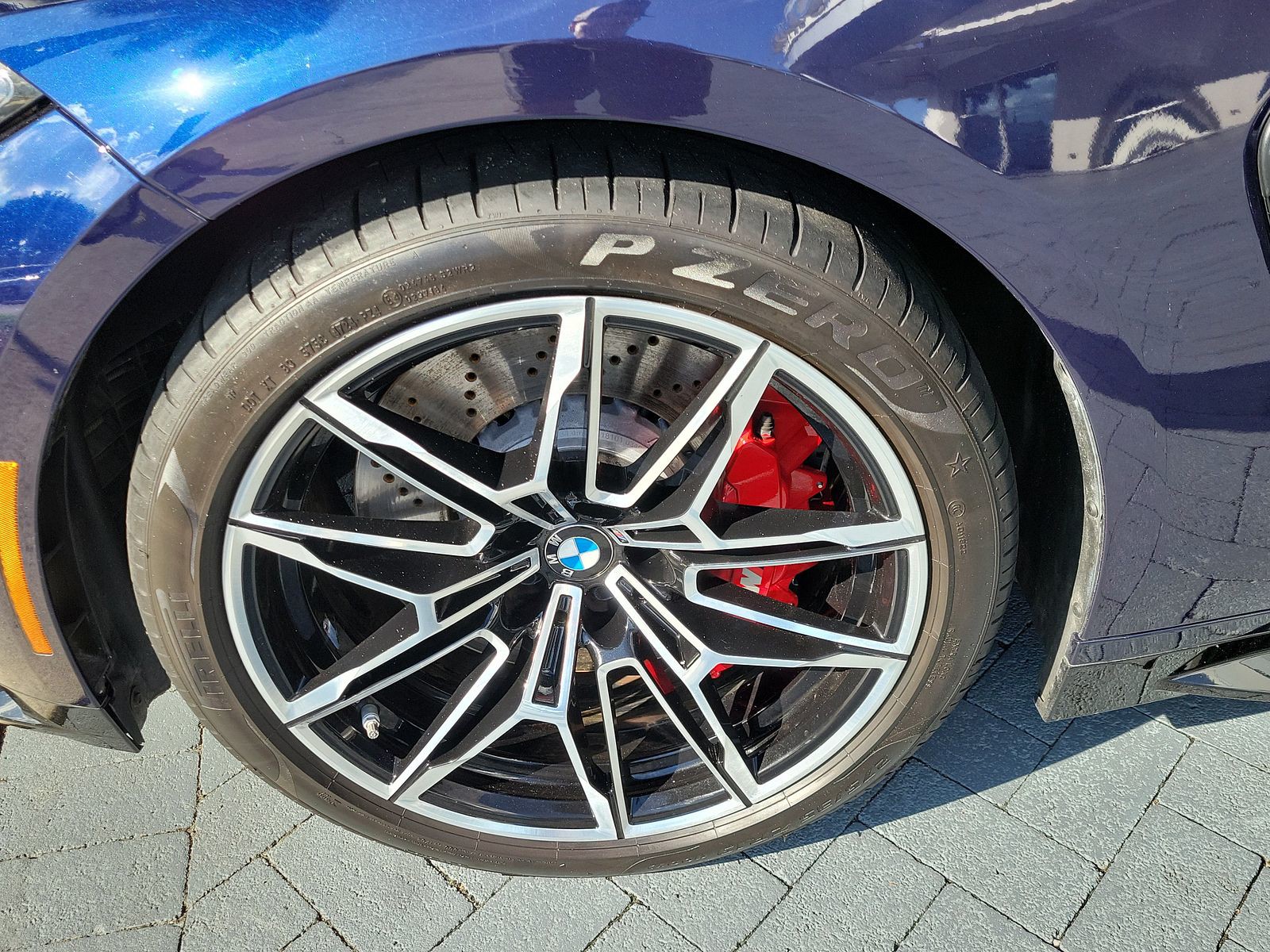 Used 2024 Tanzanite Blue II Metallic BMW Competition image 7