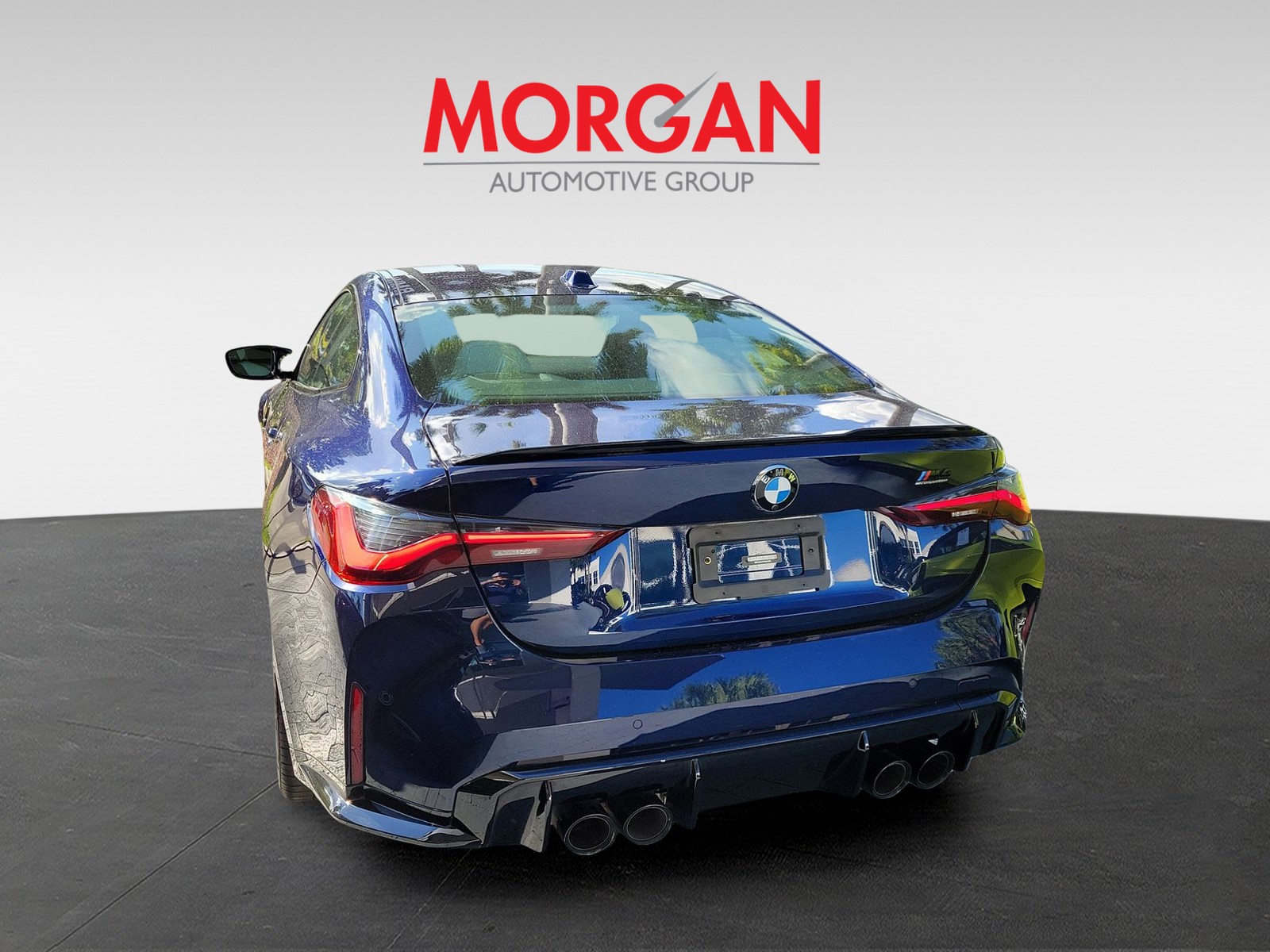 Used 2024 Tanzanite Blue II Metallic BMW Competition image 3
