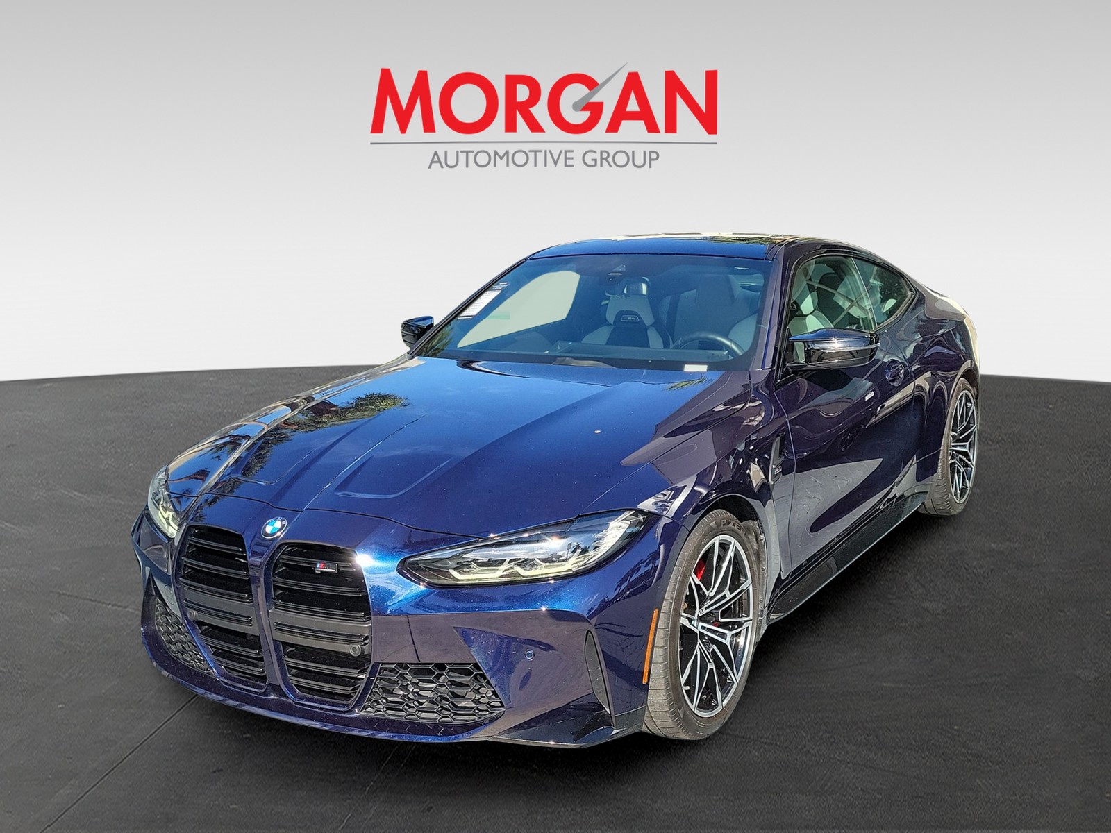 Used 2024 Tanzanite Blue II Metallic BMW Competition image 2