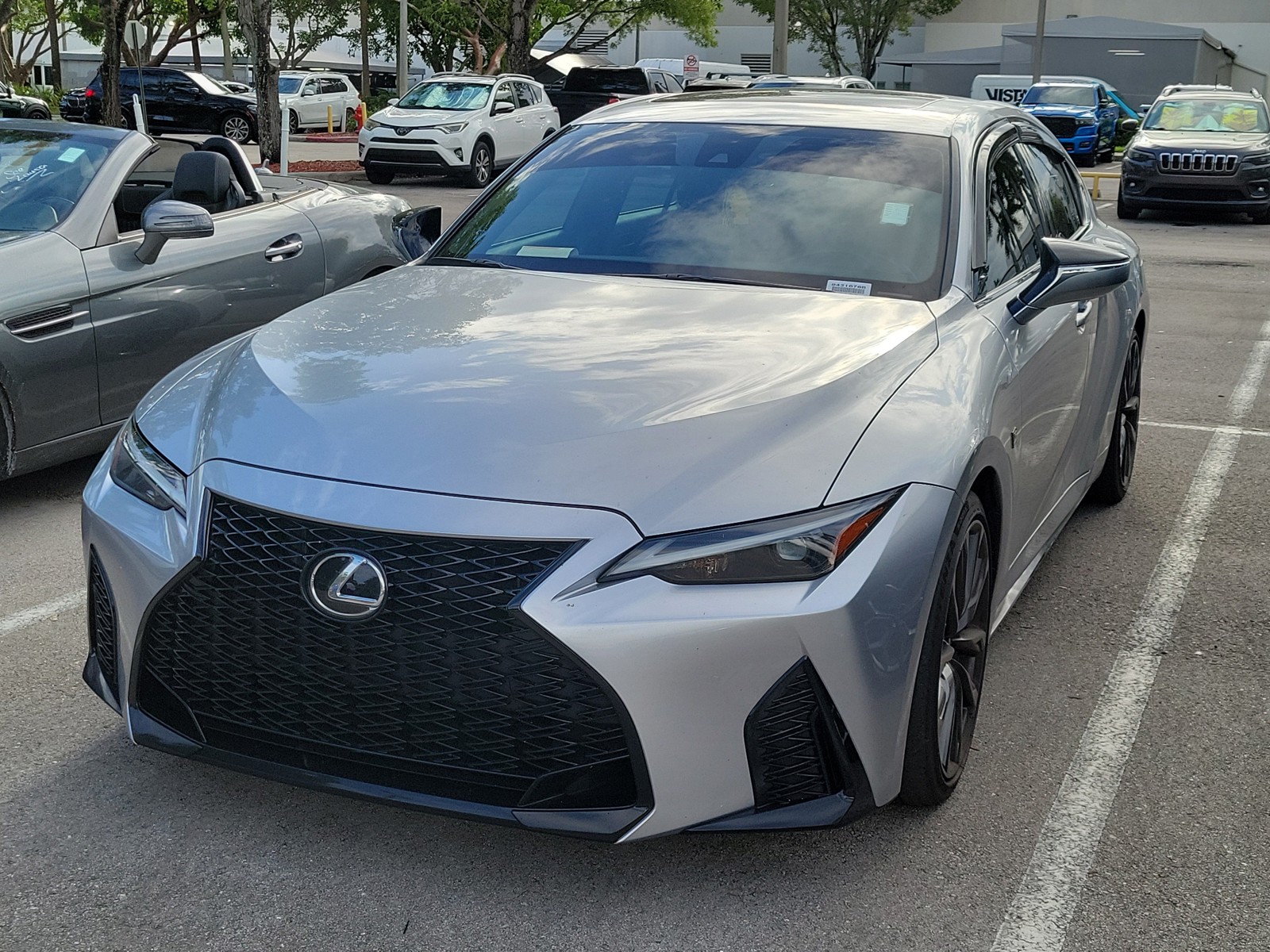 Used 2025 Iridium Lexus IS 350 F SPORT Design image 3