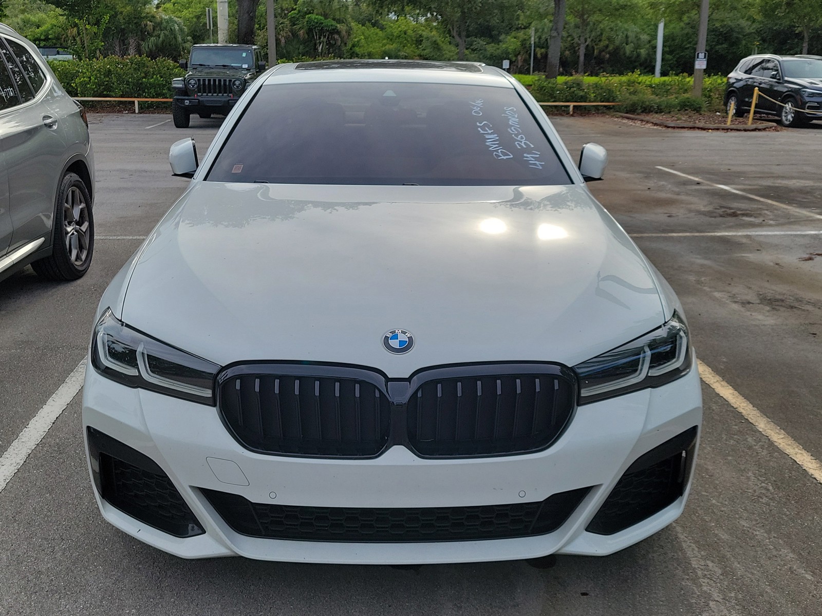 Used 2023 Alpine White BMW 530i image 2