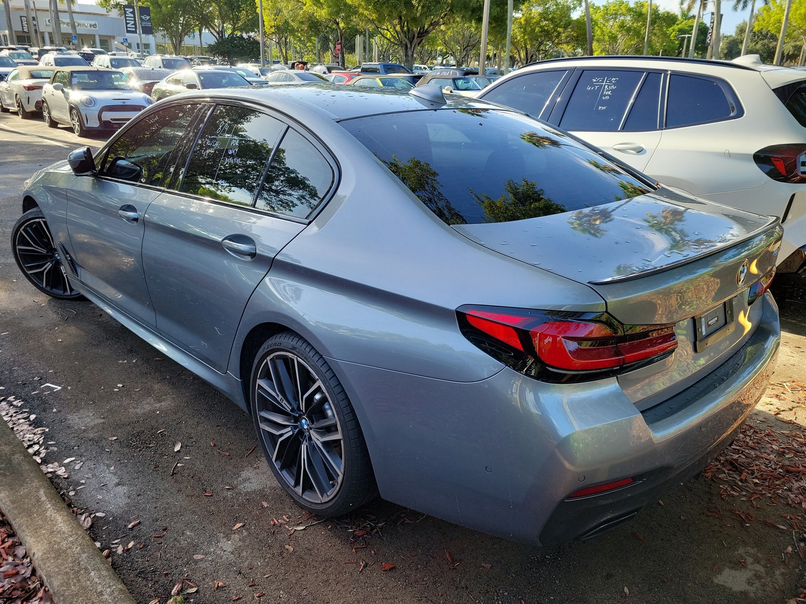 Certified Used 2023 Skyscraper Gray Metallic BMW 540i image 6