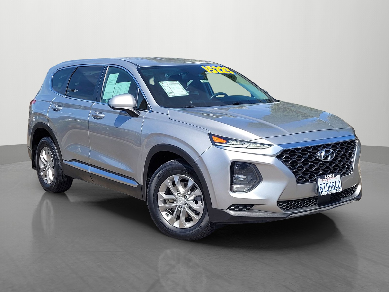 Shimmering Silver Pearl 2020 Hyundai Santa Fe SUV / Crossover Front-Wheel Drive Automatic