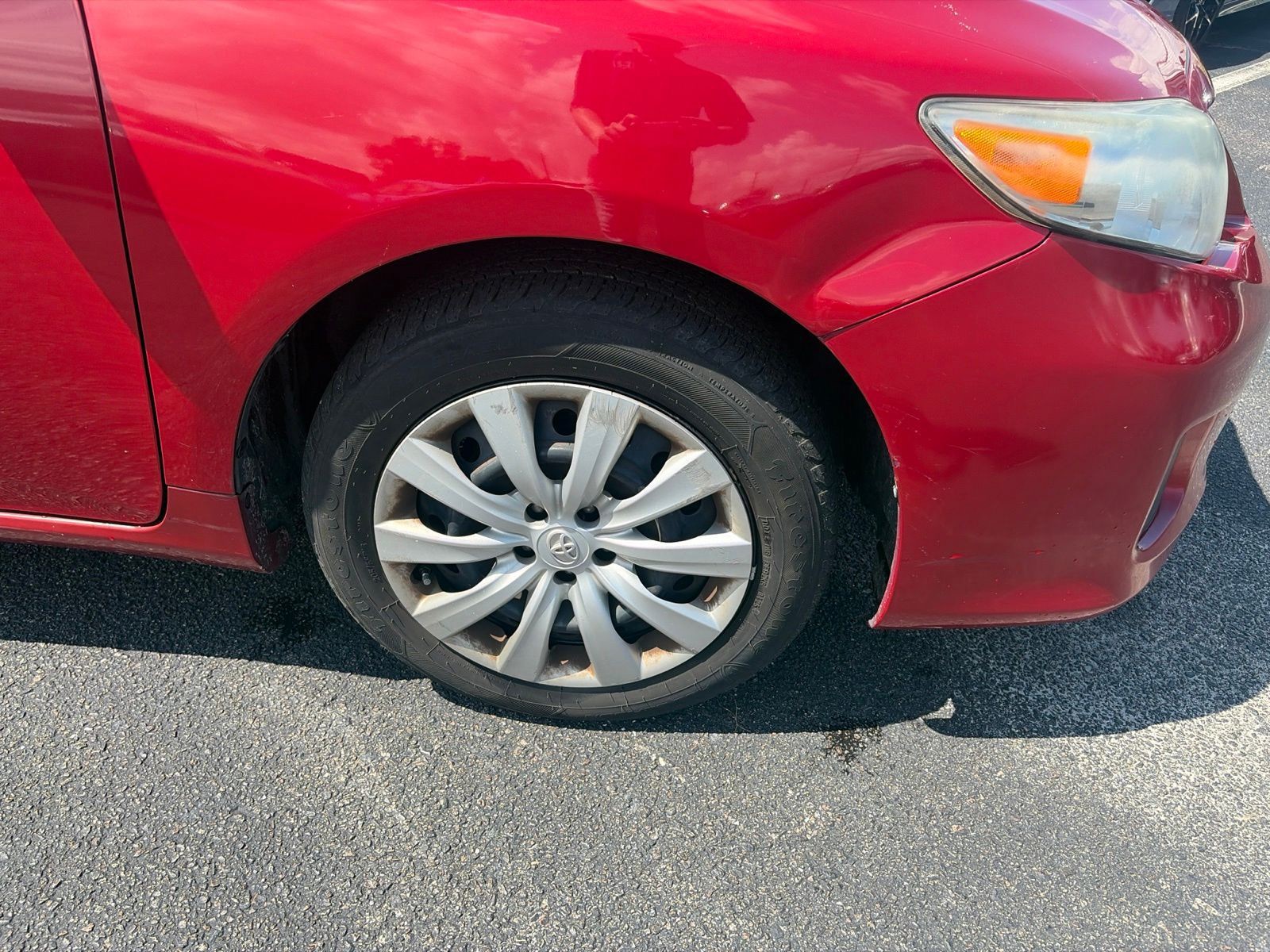 Used 2013 Red Toyota LE image 9